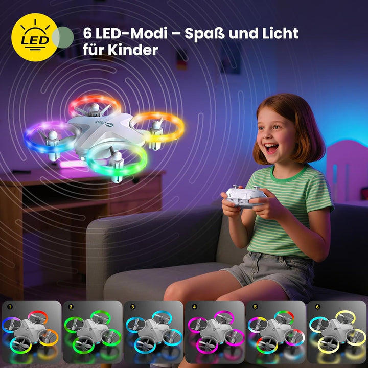 Holy Stone HS180 Mini Drohne für Kinder Spielzeug ab 6+ Jahre Jungen,RC Flugzeug Spielzeug Drone für