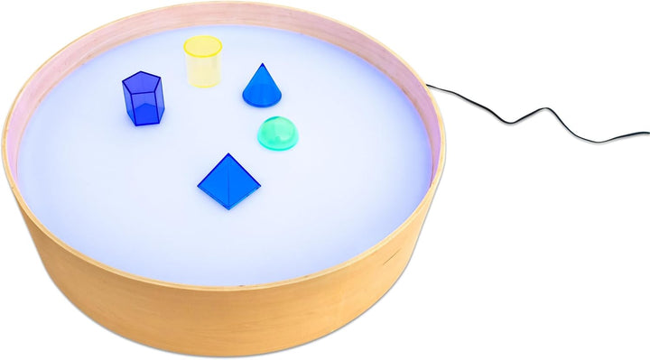Betzold - Lichttisch, rund - Leuchttisch Lichtplatte Leuchtplatte Lichtkasten LED