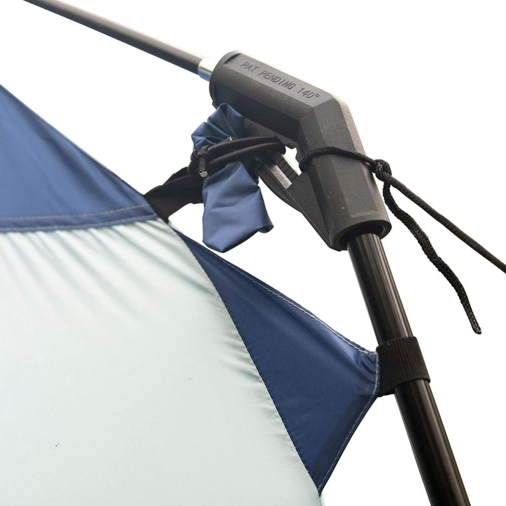 Trespass Pavillon 4 Seiten Garten Party Baldachin Festzelt Zelt 3x3m blau EACH, blau EACH