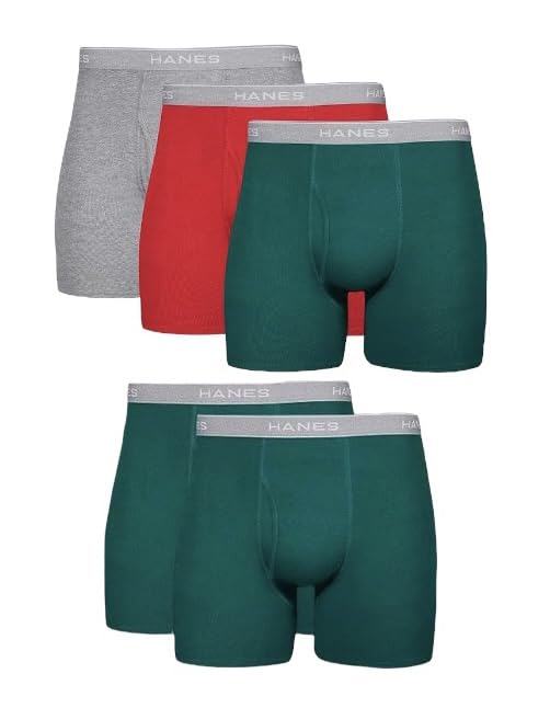 Hanes Ultimate Mens Retroshorts (5er Pack) L Multi - 5er-pack, L Multi - 5er-pack