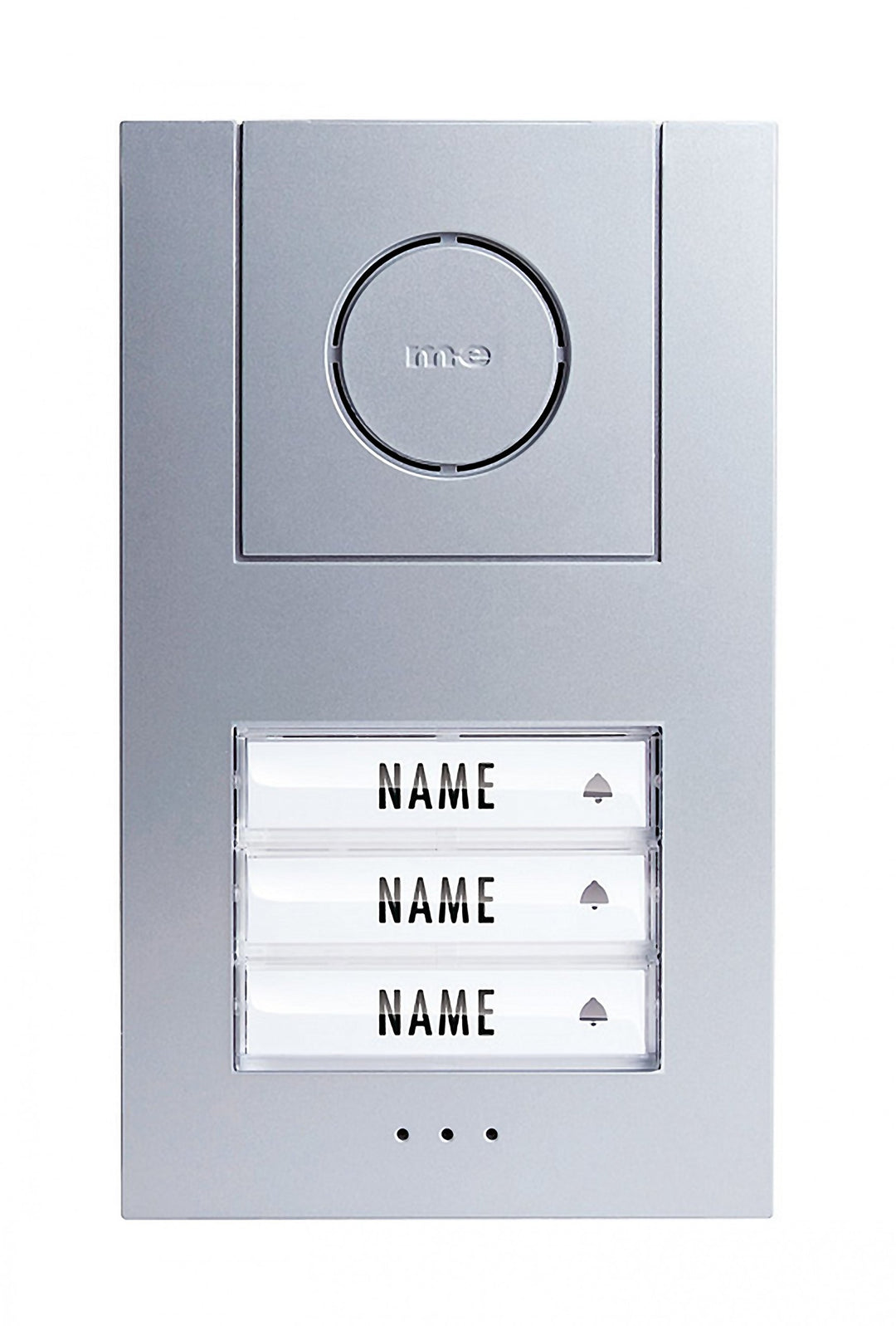 M-e modern-Electronics Türsprechanlage Kabelgebunden Ausseneinheit 41006 3 Familienhaus
