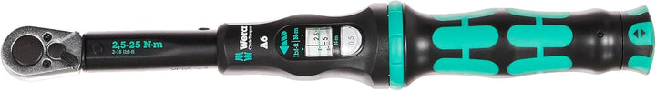 Wera 05130110001 Click-Torque A 6 Set 1 Drehmomentschlüssel-Satz Single, Single