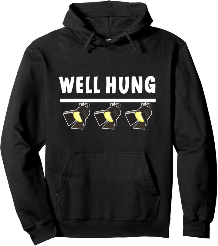 Lichttechniker Beleuchtungstechniker Scheinwerfer Geschenk Pullover Hoodie