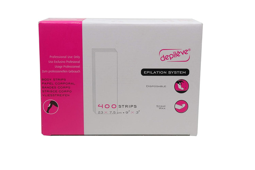 Depileve BOX CLASSIC STRIPS 7,5 X 23 CM, 400 PCS.