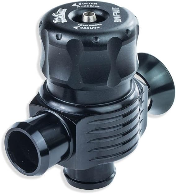Blow Off Schubumluft-Ventil mit 25mm Anschluss - Splitter - Kolben einstellbar
