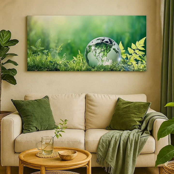 Wandbilder Dekoration Wohnzimmer natur natur Panorama Bilder auf Leinwand 120x50cm Leinwandbild mit