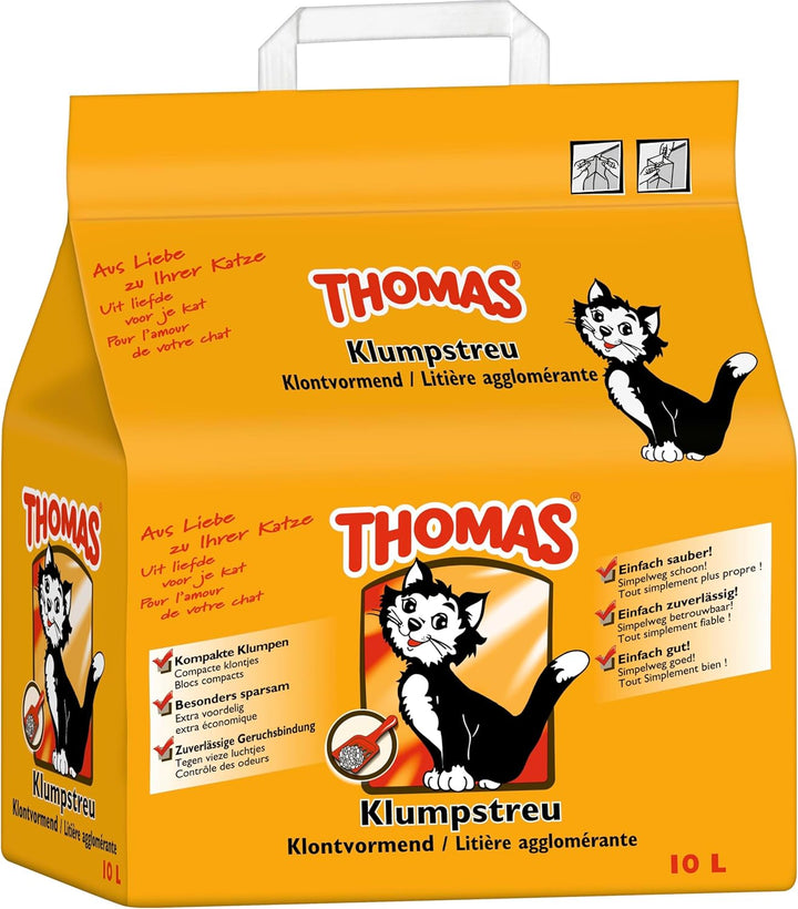Thomas Klumpstreu - geruchsbindendes Katzenstreu (20l), 20l
