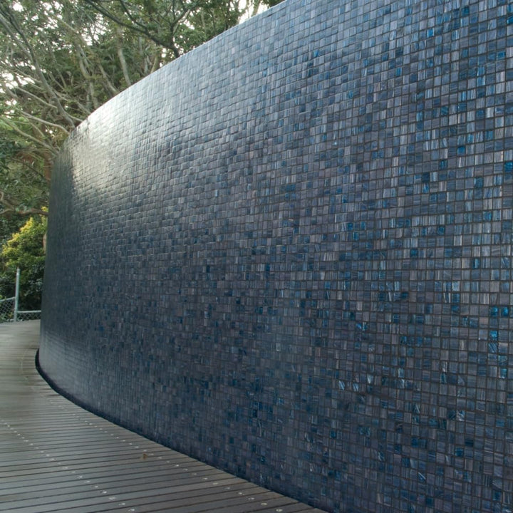 Glasmosaik 900g – Glassteine zum Basteln & DIY in Blau – Bastelset mit Mosaiksteinen für Erwachsene