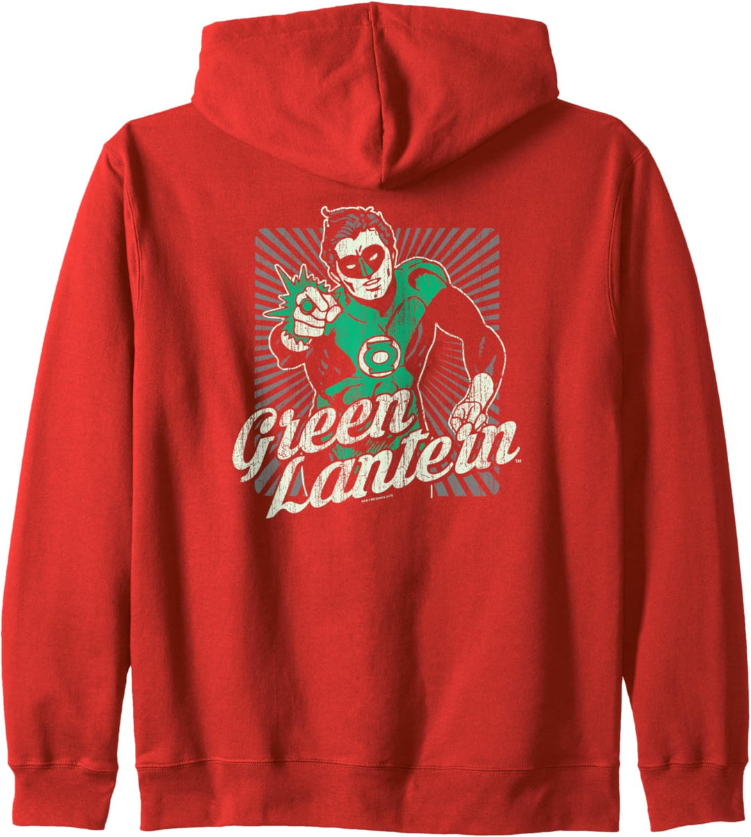 Green Lantern Ring Rays Kapuzenjacke