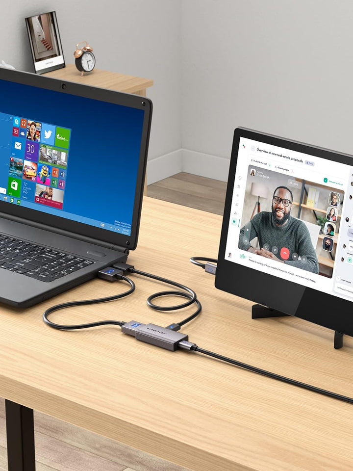 Lemorele Light ning zu USB-C Adapter, Light ning zu Typ-C Video für Nreal Air, Rokid Air, RayNeo AR,