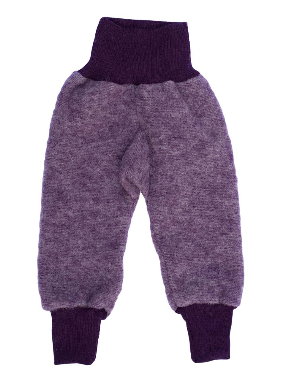 Cosilana Baby Hose mit Bund aus weichem Wollfleece, 60% Schurwolle kbT, 40% Baumwolle (KBA)…, 50-56