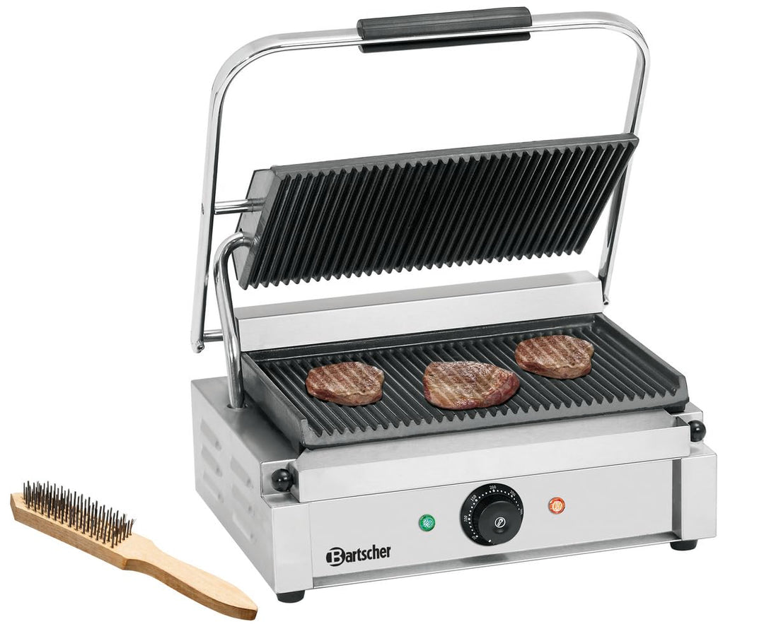Bartscher A150674 Panini-elektrischer Kontaktgrill, 1R, 230V, 2.2kw