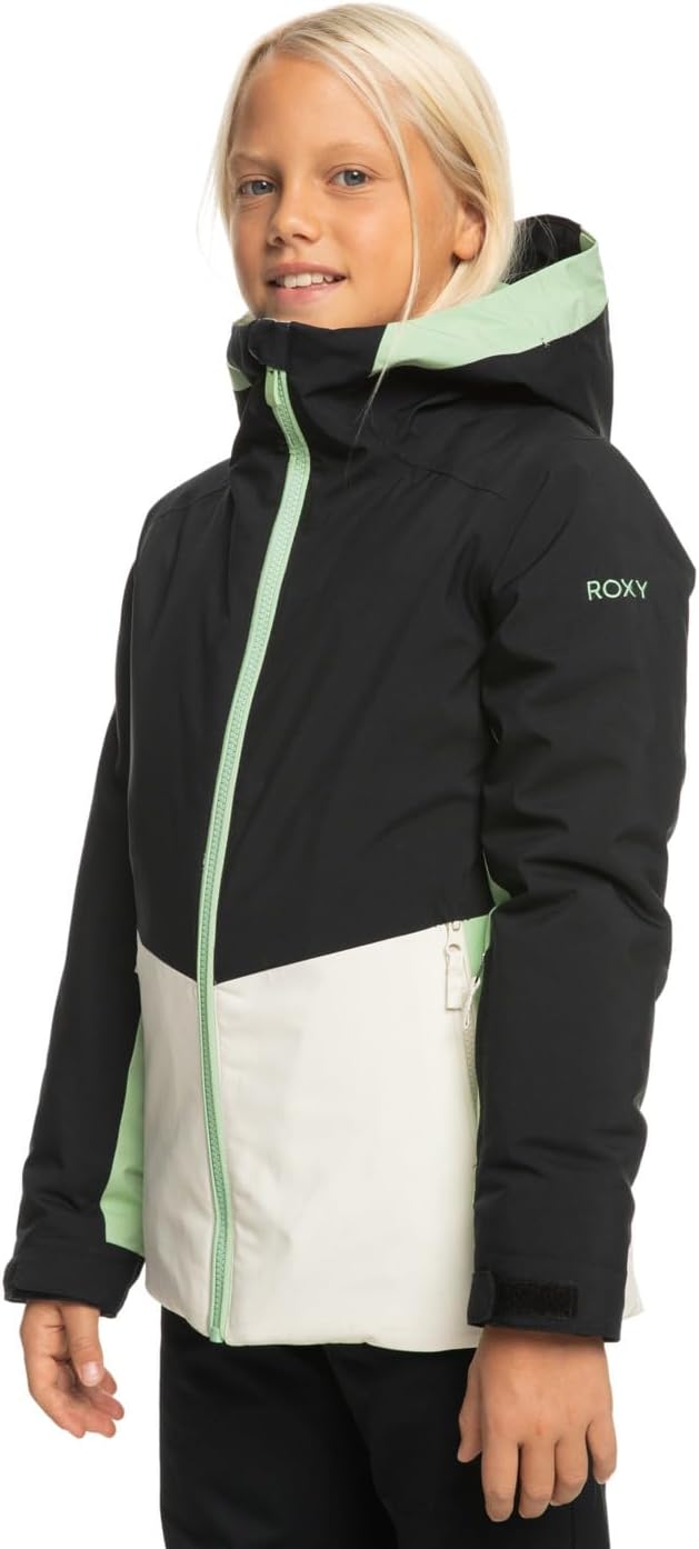 Roxy Mädchen Silverwinter Jk Schneeanzug 36 true black, 36 true black