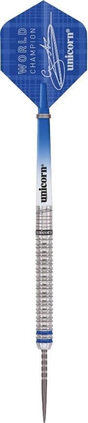 Unicorn 2019 Edition-Gary Anderson World Champion 90 Percent Dartpfeile aus Wolfram 23 g blau, 23 g
