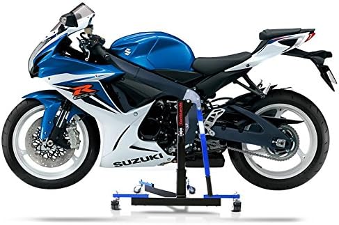 CS Power Evo-Zentralständer für Suzuki GSX-R 750 11-17 Blau, blau Suzuki GSX-R 750 11-17