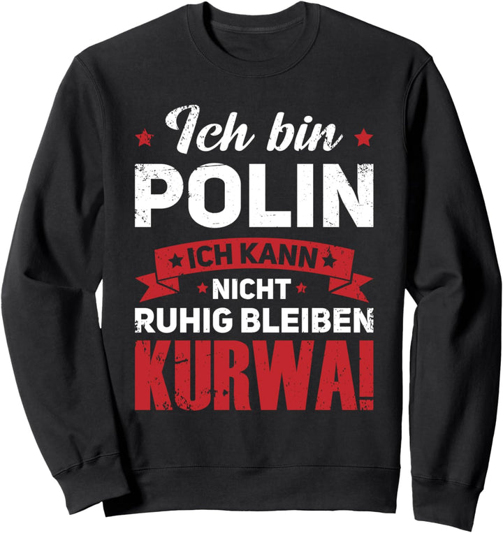 Polin Polnische Flagge Polen Sweatshirt