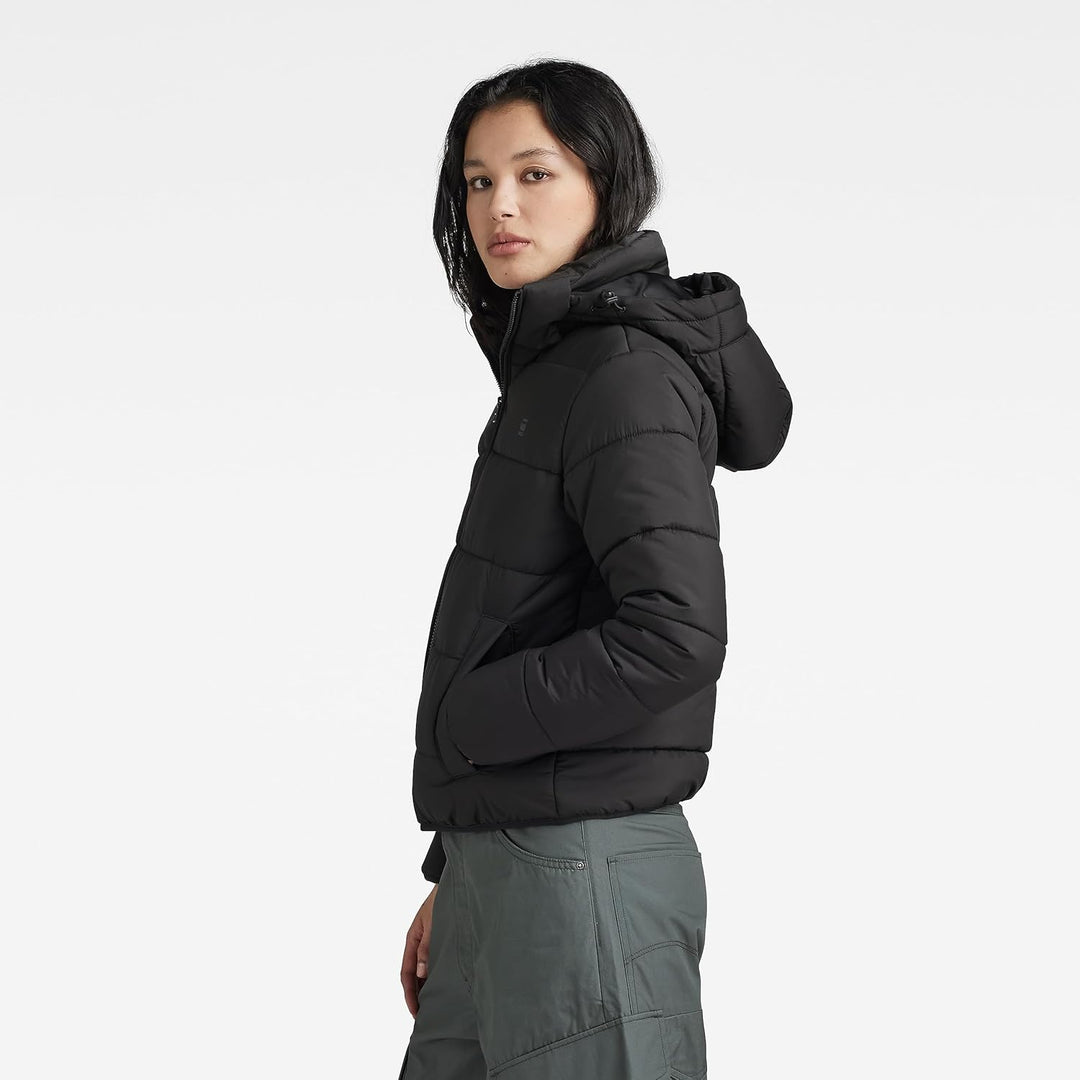G-STAR RAW Damen Meefic Wmn Jackets L Schwarz (dk black D23538-D199-6484), L Schwarz (dk black D2353
