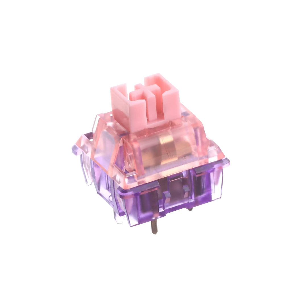 EPOMAKER Flamingo 35 Stück 47 gf Lineare Mechanische Tastaturschalter-Set, 35 gf Anfangskraft Werkss