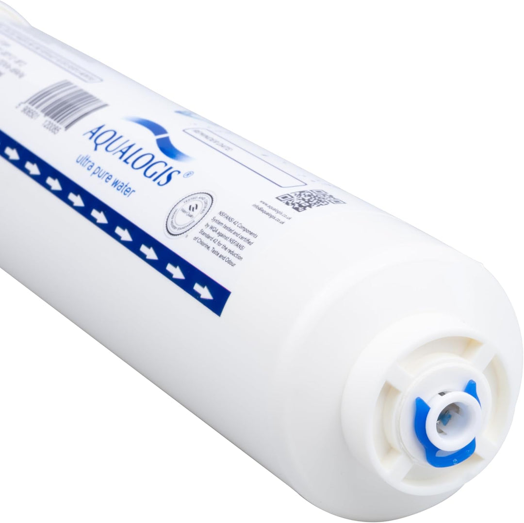 Aqualogis Wasserfilter Kühlschrank Ersatz mit Daewoo, Samsung, LG, BEKO, Bosch, Siemens 1/4 Push Fit
