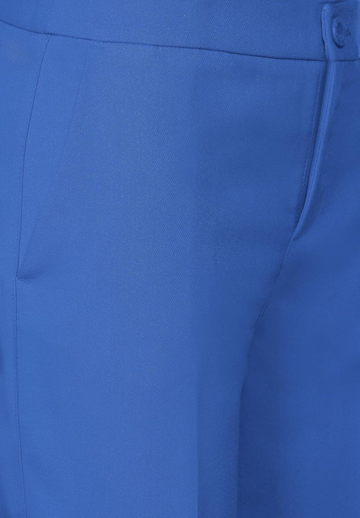 Street One Damen Loose Fit Twillhose 36W / 30L Fresh Intense Gentle Blue, 36W / 30L Fresh Intense Ge