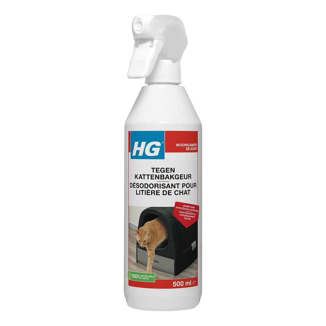 HG Désodorisant Pour litière de Chat 500 ml