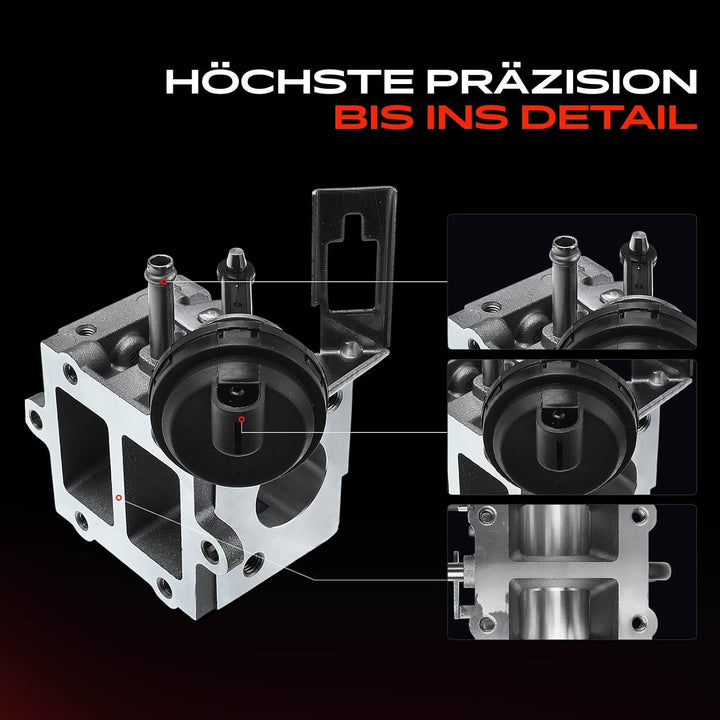 Frankberg AGR-Ventil Pneumatisch für A4 8EC 8ED B7 8HE A6 4F2 4FH 4F5 C6 A8 4E 4E2 Q7 4LB Phaeton 3D