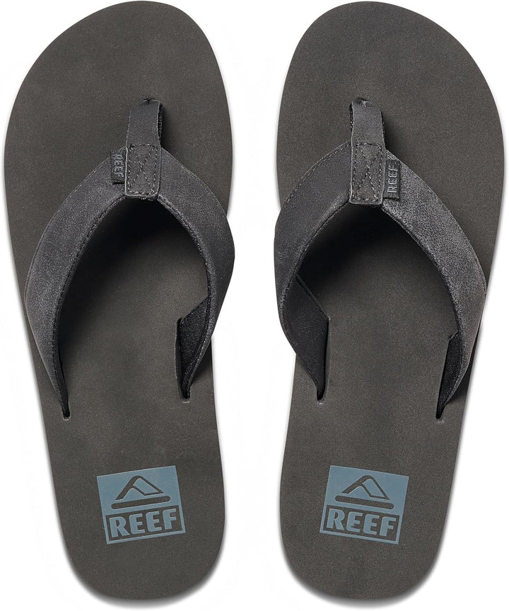 Reef Herren Fanning Zehentrenner 37.5 EU Schwarz, 37.5 EU Schwarz