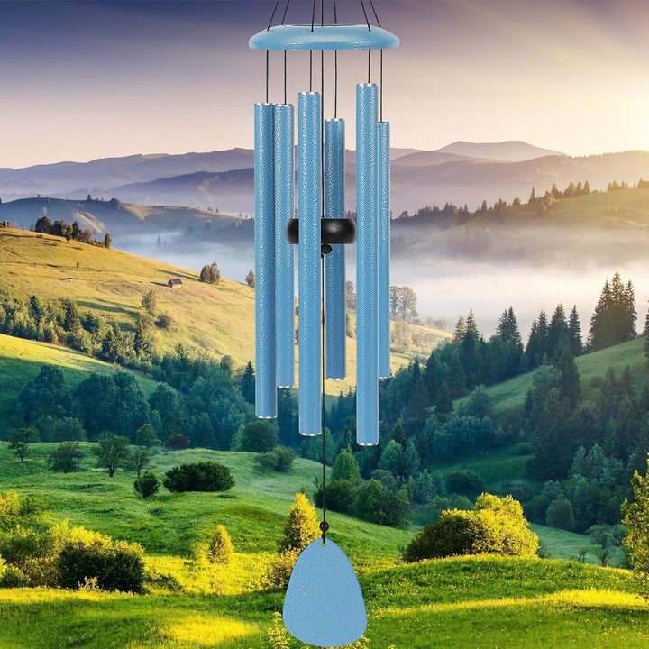 Windspiele FüR DraussEn HäNgend Windspiele - 6 RöHren Chimes FüR Garten, Balkon,Windspiel Garten -Ga