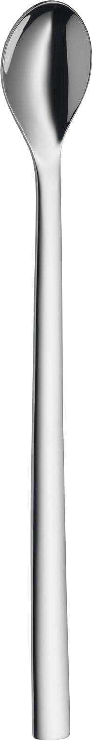 WMF Nuova Longdrinklöffel 6-teilig, Lange Löffel 22 cm, Latte Macchiato Löffel & Gourmet Eisportioni