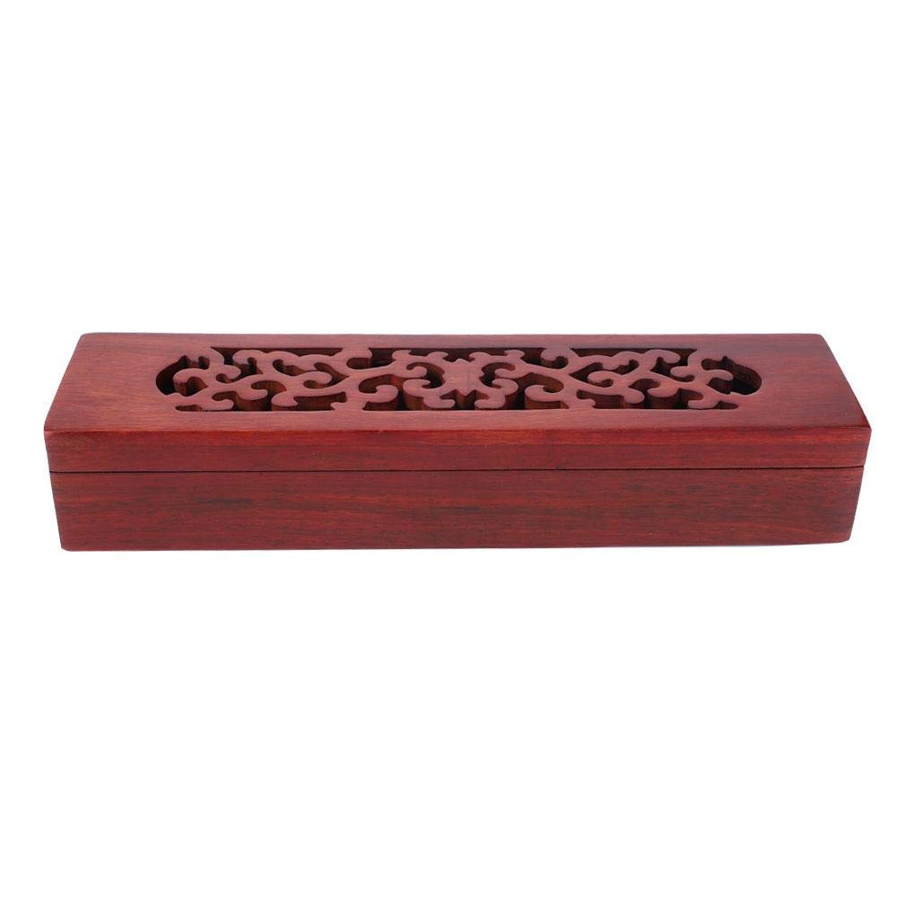 Räucherbox, Räucherstäbchen Box, Räucherkiste Vietnam Nanmu Halter für Räucherstäbchen Buddhist Supp
