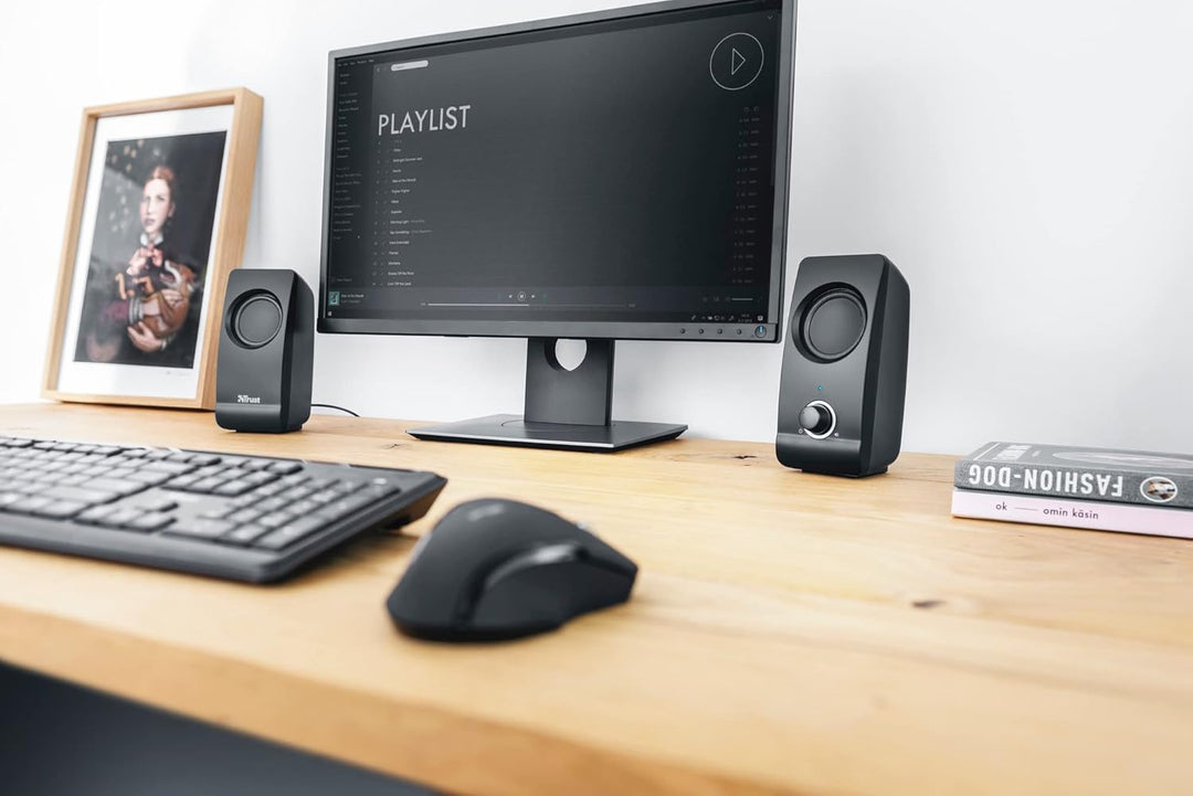 Trust Remo 2.0 PC Lautsprecher Boxen 16 W (8 W RMS), 3,5 mm Audioanschluss, Stromversorgung über USB
