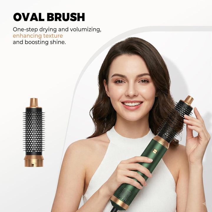 Haarstyler Hair Styler Set Hairstyler 5 in 1 1000W, Multistyler Haare Mit Föhn mit Automatischer Loc