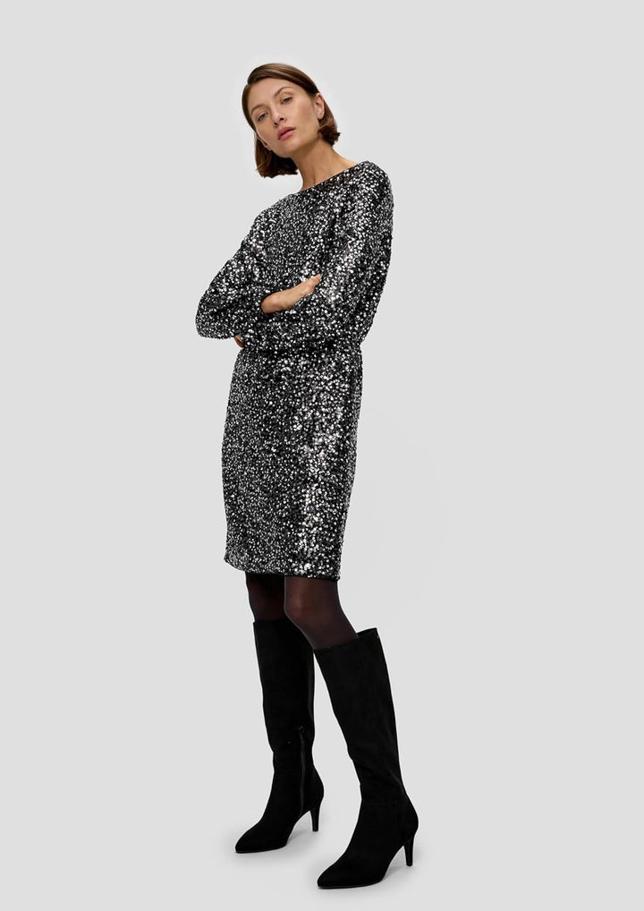 s.Oliver Elegantes Paillettenkleid 42 9999, 42 9999