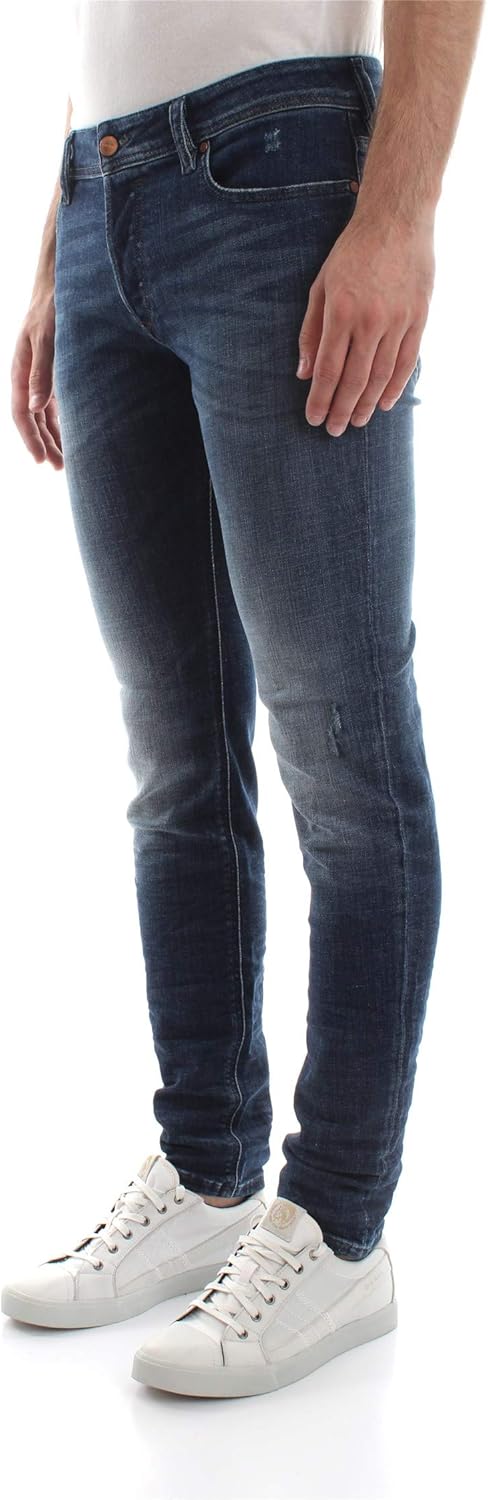 Diesel Herren Skinny Jeans 28W / 32L Blau 084ri, 28W / 32L Blau 084ri