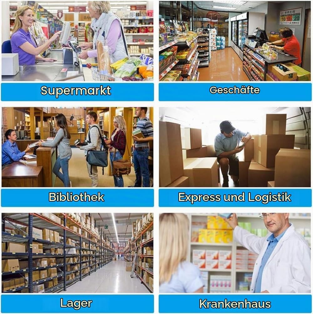 NETUM NT-1228BC Bluetooth CCD Barcode Scanner Handheld USB Kabelloser 1D Bar Codes Imager für Mobile