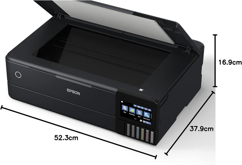 Epson EcoTank L8180, Farbig, Tintenstrahldrucker, A3, 5760 x 1440 DPI WiFi, Schwarz