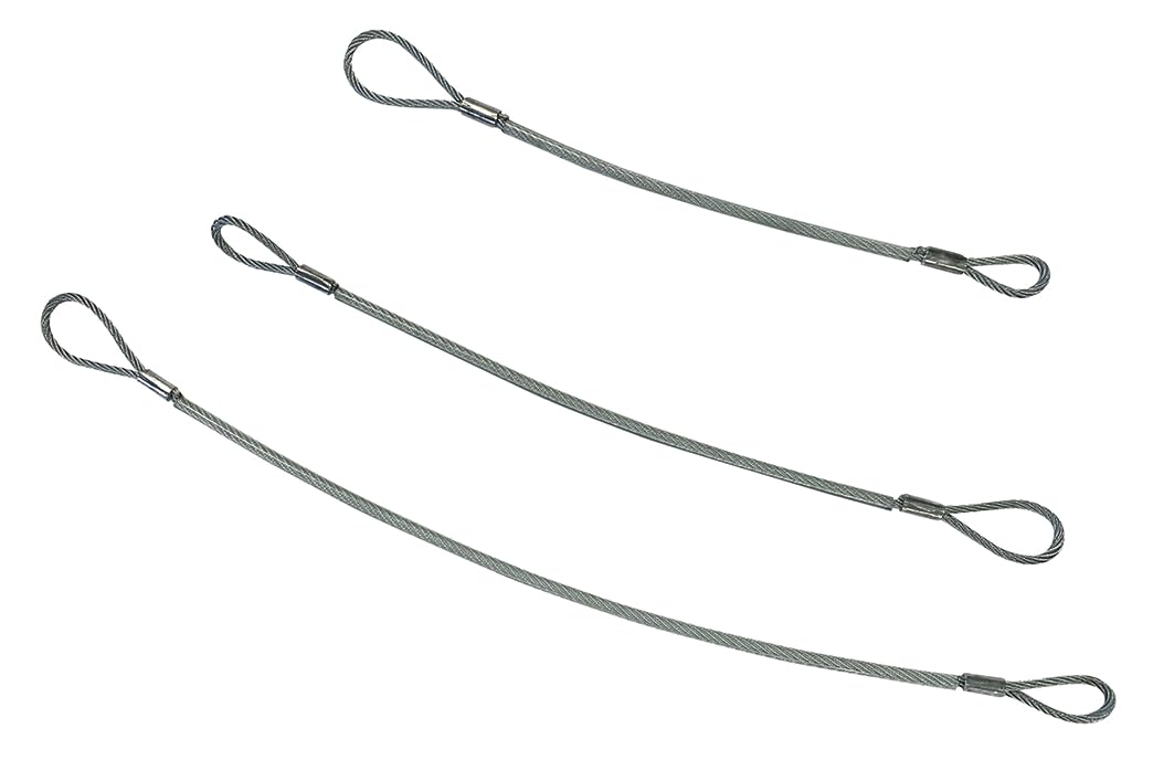 2er Set Verlängerungsleinen für Fabbri Gringo Bici 2-400mm