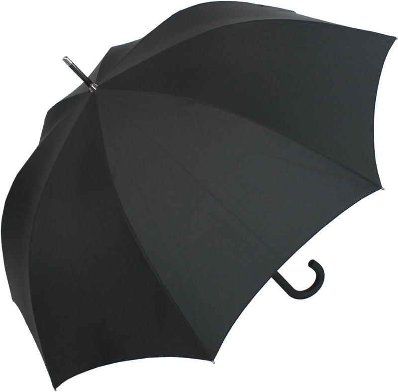 Knirps - Regenschirm, Stock, Basic, automatische Öffnung, 96,5 cm – Schwarz