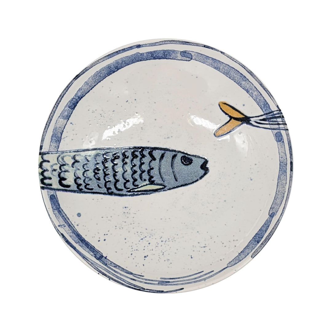 La Mediterránea Suppenteller, 21 cm, Peixe 2,0, 6-teilig 6 suppenteller 22cm, 6 suppenteller 22cm