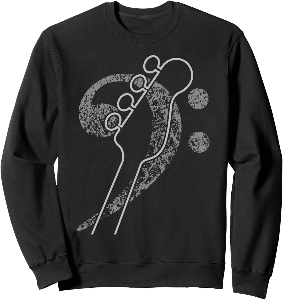 Outfit für Bassisten und Bassfreunde, Musiker, Band, Kapelle Sweatshirt