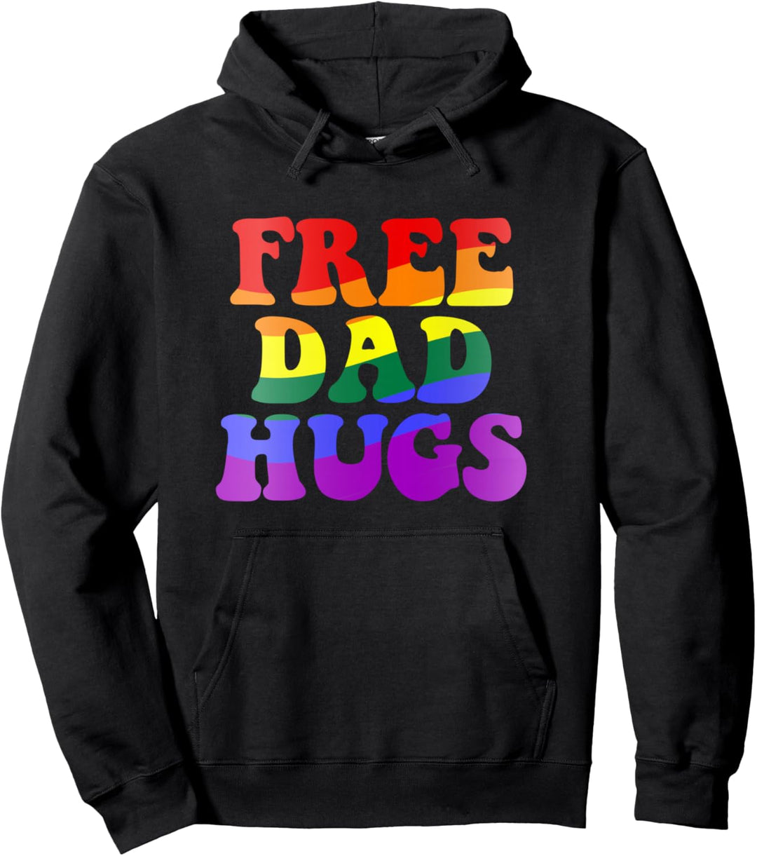 FREIER VATI UMARMT LGBT-Stolz-Parade Meme Regenbogen Pullover Hoodie
