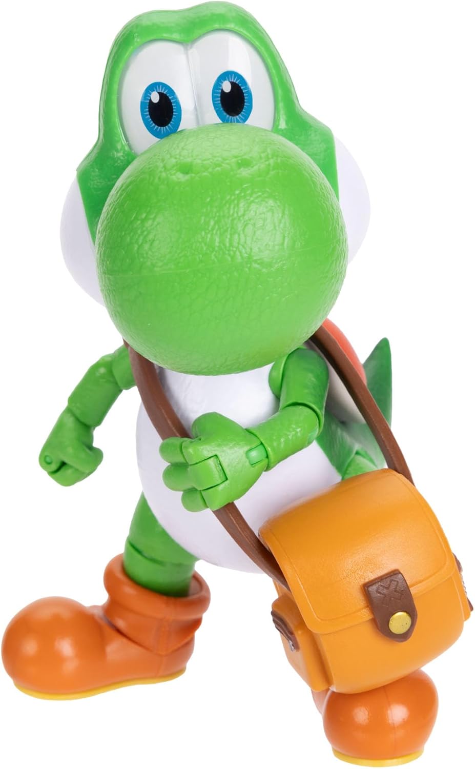 Super Mario Galaxy Movie – 13 cm Figurenserie – Yoshi-Figur mit Hut, Sonnenbrille und Tasche