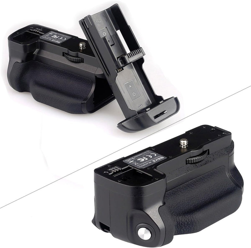Meike Vertikaler Akkugriff MK-A6300 externer Netzteilhalter für Sony Alpha A6300 A6000 Kamera, funkt