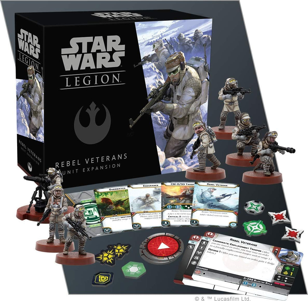 Atomic Mass Games, Star Wars Legion: Rebel Expansions: Rebel Expansions Veterans Unit, Unit Expansio