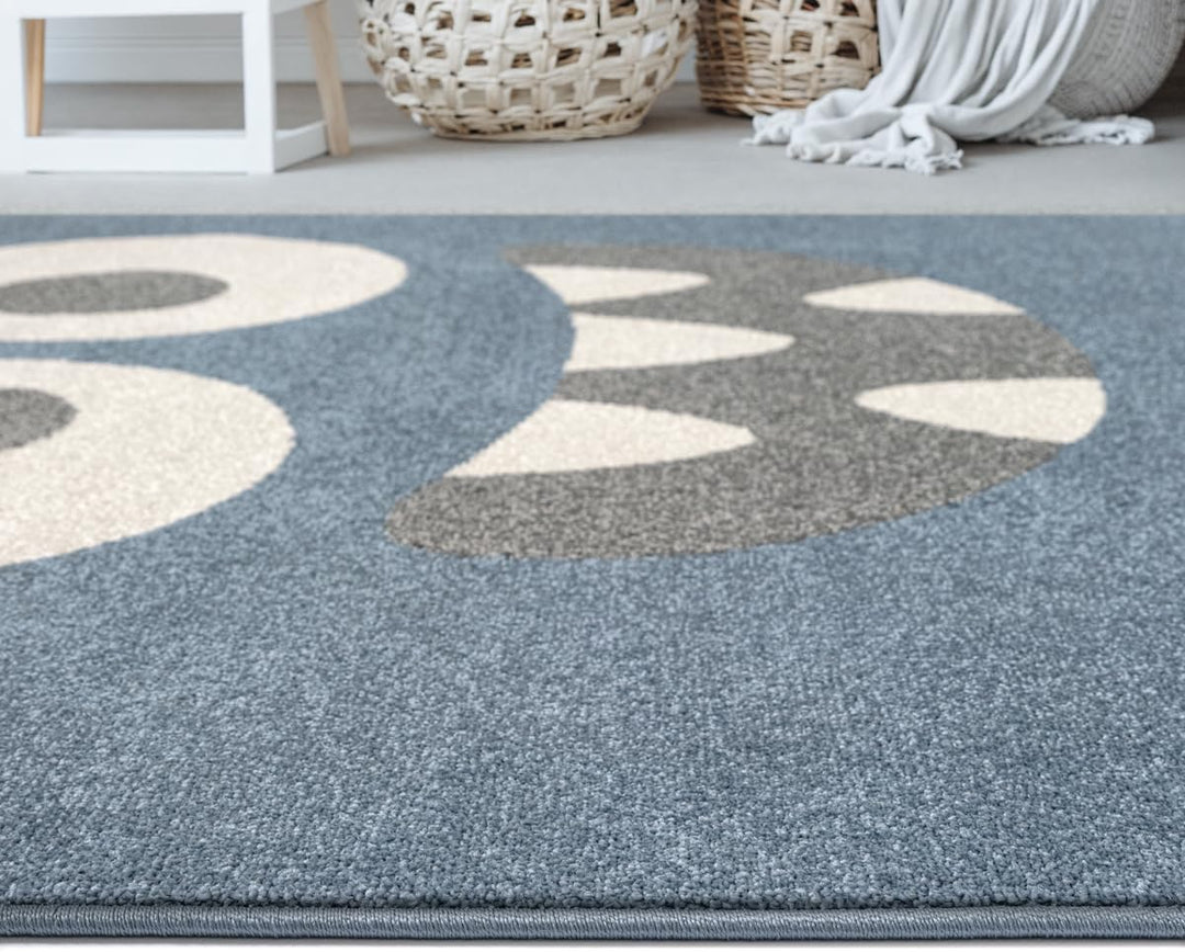 the carpet Little Monster Moderner Weicher Kinderteppich, Weicher Flor, Pflegeleicht, Farbecht, Mons