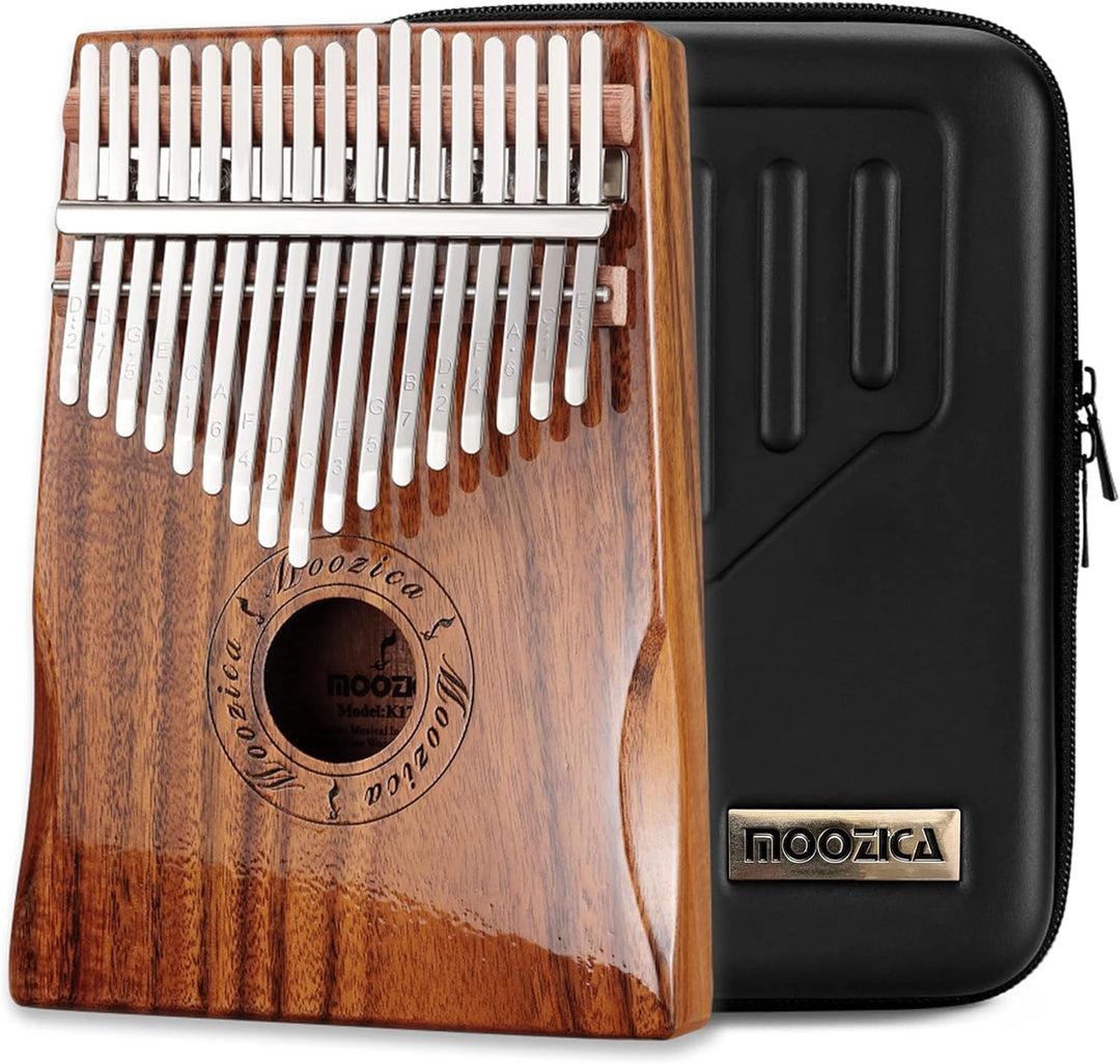 Moozica 17 Schlüssel Kalimba Marimba, High Qualität Professionelle Finger Daumen Piano Musikinstrume