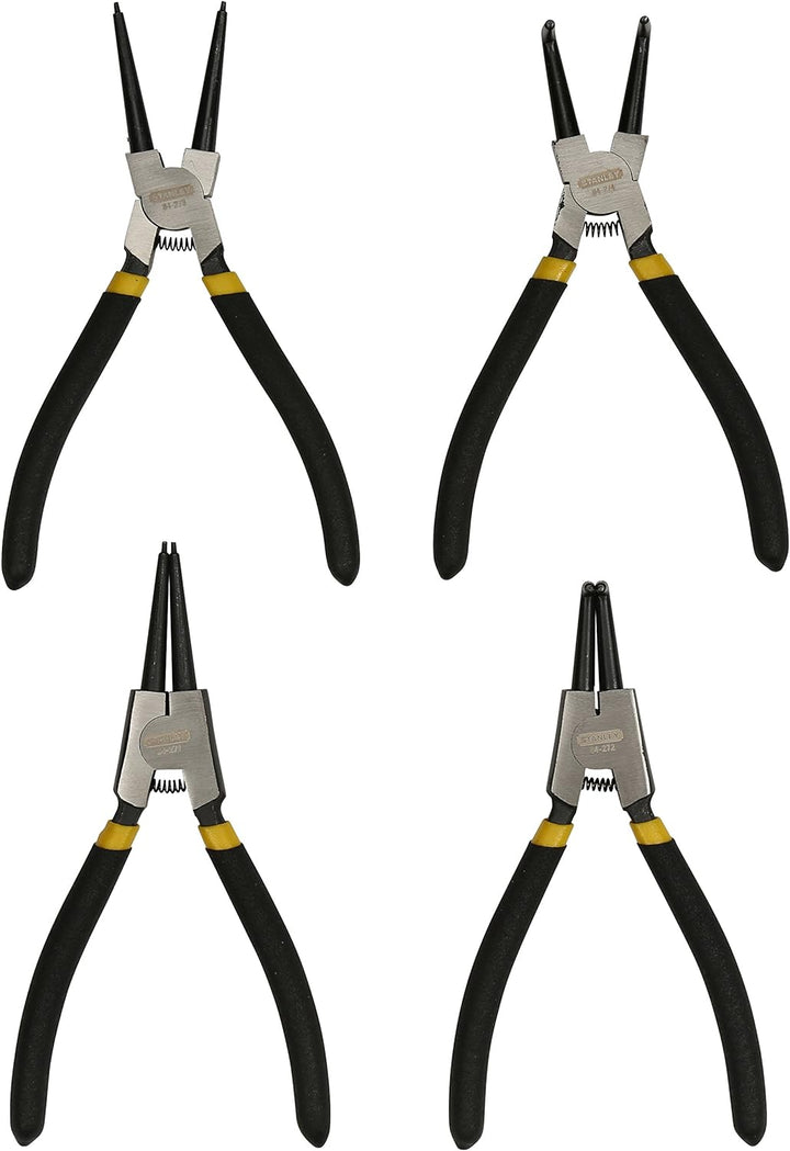 Stanley STMT1-74180 Modul Zangen-Set (für Sicherungsringe, Teil des Transmodul Systems, 4-teilig, wä