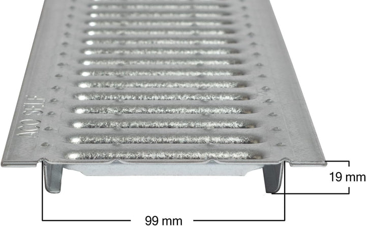 ACO Self® Sanierungsrost Stahl verzinkt 100 cm (Länge)