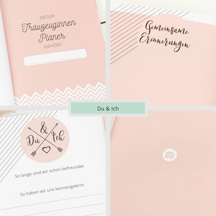 Trauzeugin Planer, Trauzeugin Geschenk, Der Planer für die Trauzeugin, Trauzeugin fragen - Willst du