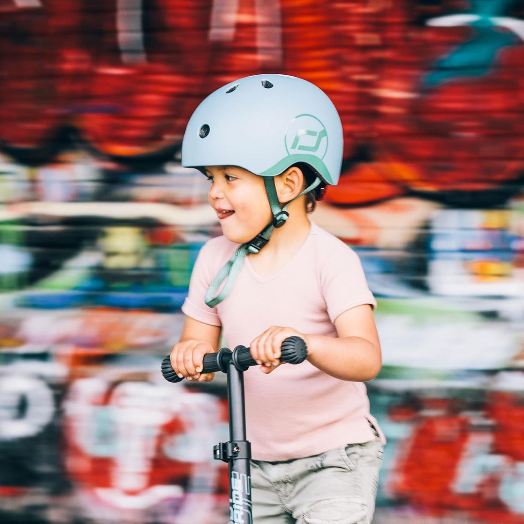 Scoot & Ride, S - M Size Kids Helmet Steel, Steel